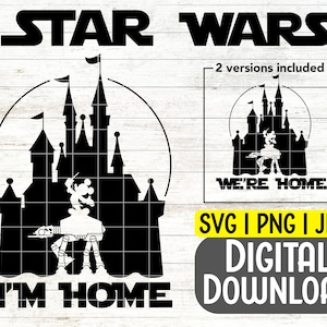 Star Wars Park Simple SVG PNG - Galaxy&#39;s Edge T-shirt Design - Galaxy&#39;s Edge SVG - Star Wars Clipart- O último Jedi