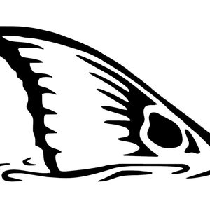 REDFISH TAIL DECAL