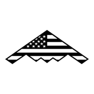 B-2 SPIRIT Bomber Vinyl Decal