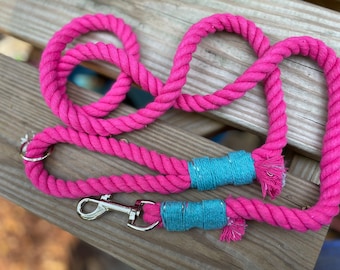 Cotton Rope Leash - Etsy