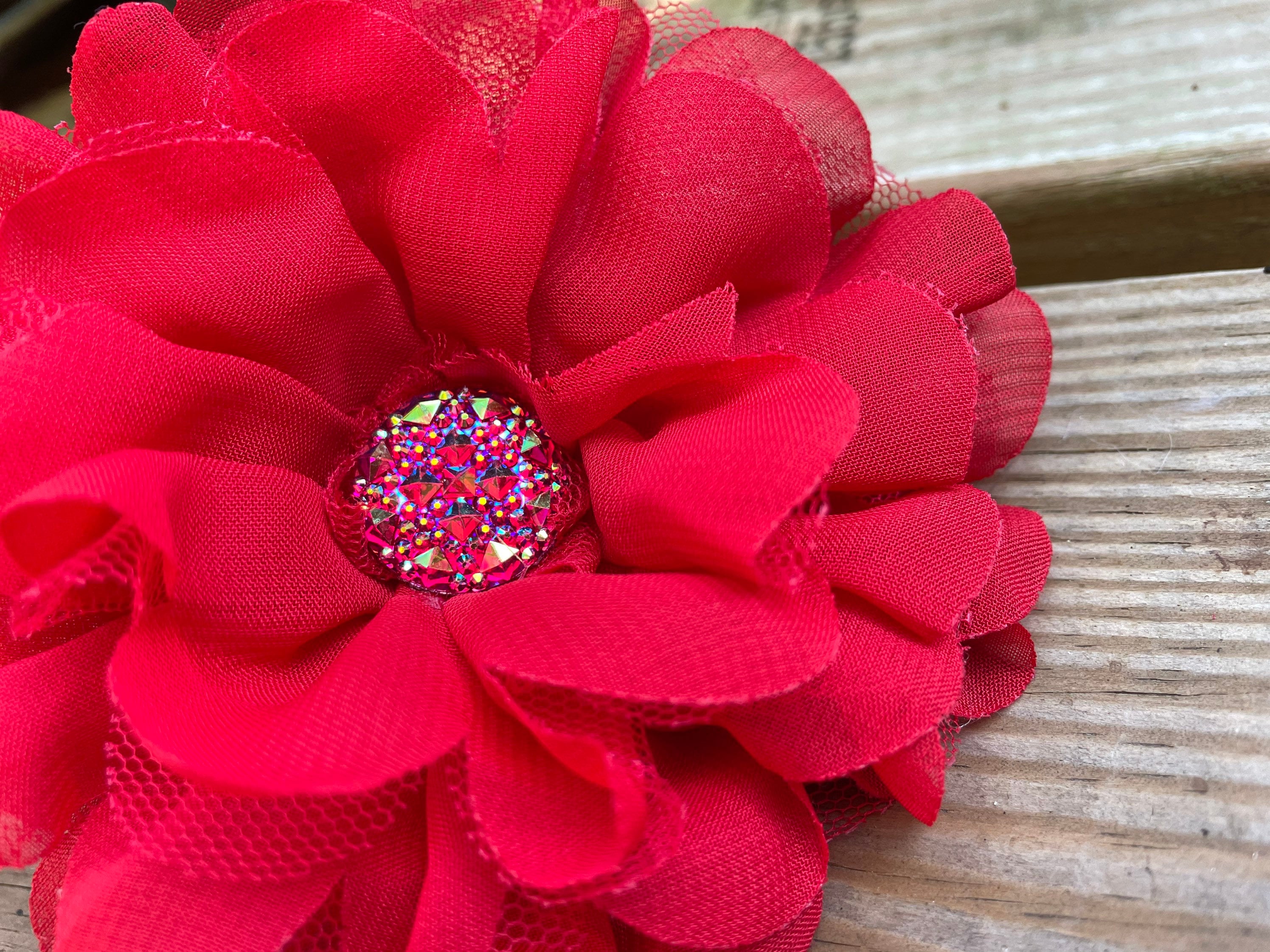 How To Make Fabric Flowers For Dog Collars