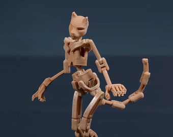 Armature Nine Digitigrade Manikin