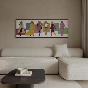 bey video looks | queen b music video graphic print illustration