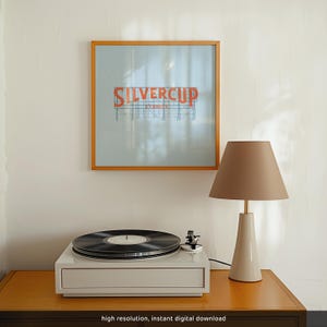 silvercup studios sign (digital download) | queens new york city nyc long island city lic illustration graphic print