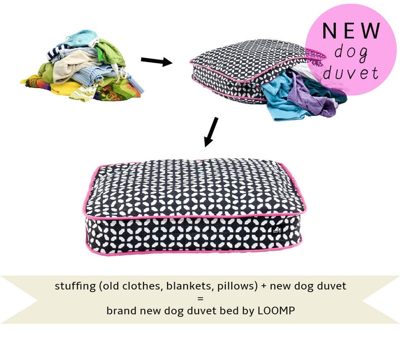 Dog duvet bed pet pillow cover duvet dog duvet pillow cover