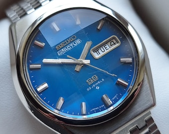 希少なセイコー5アクタスSS Ref. 6106-8760、ヴィンテージクラシック