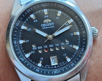 ORIENT オートマチック21ジュエル自動巻き腕時計 ステンレスレディース ORIENT Crystal 21 Jewels Automatic Women's Watch Color