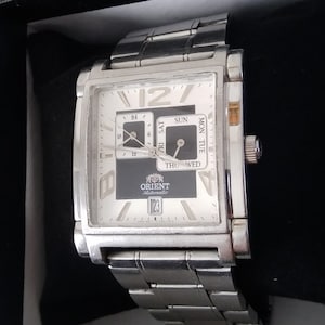 Orient square watch - Etsy 日本