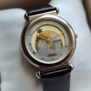 Junko Shimada Day Night Watch, Quartz Watch With Day Night