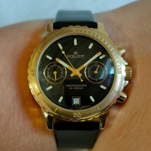 Orologio cronografo POLJOT SHTURMANSKIE, Cal.3133 URSS meccanico da pilota dell&#39;esercito, orologio da polso da uomo,