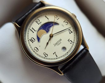 Citizen Vega Junction Quartz Watch With Real Moon Phases Calendar
