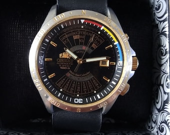 Vintage Orient College, Perpetual Calendar, Automatic Watch