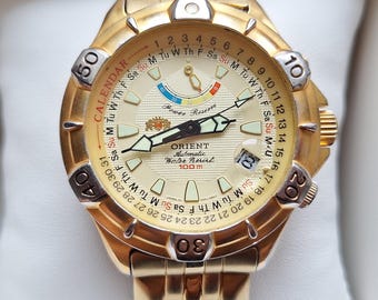 Orient Power Reserve Watch, Sports Vintage Watch, Automatic Watch