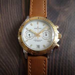 Orologio cronografo POLJOT SHTURMANSKIE, Cal.3133 URSS meccanico da pilota dell&#39;esercito, orologio da polso da uomo,