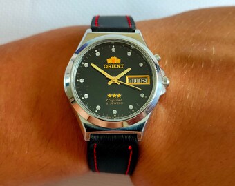 reloj orient crystal 21 jewels