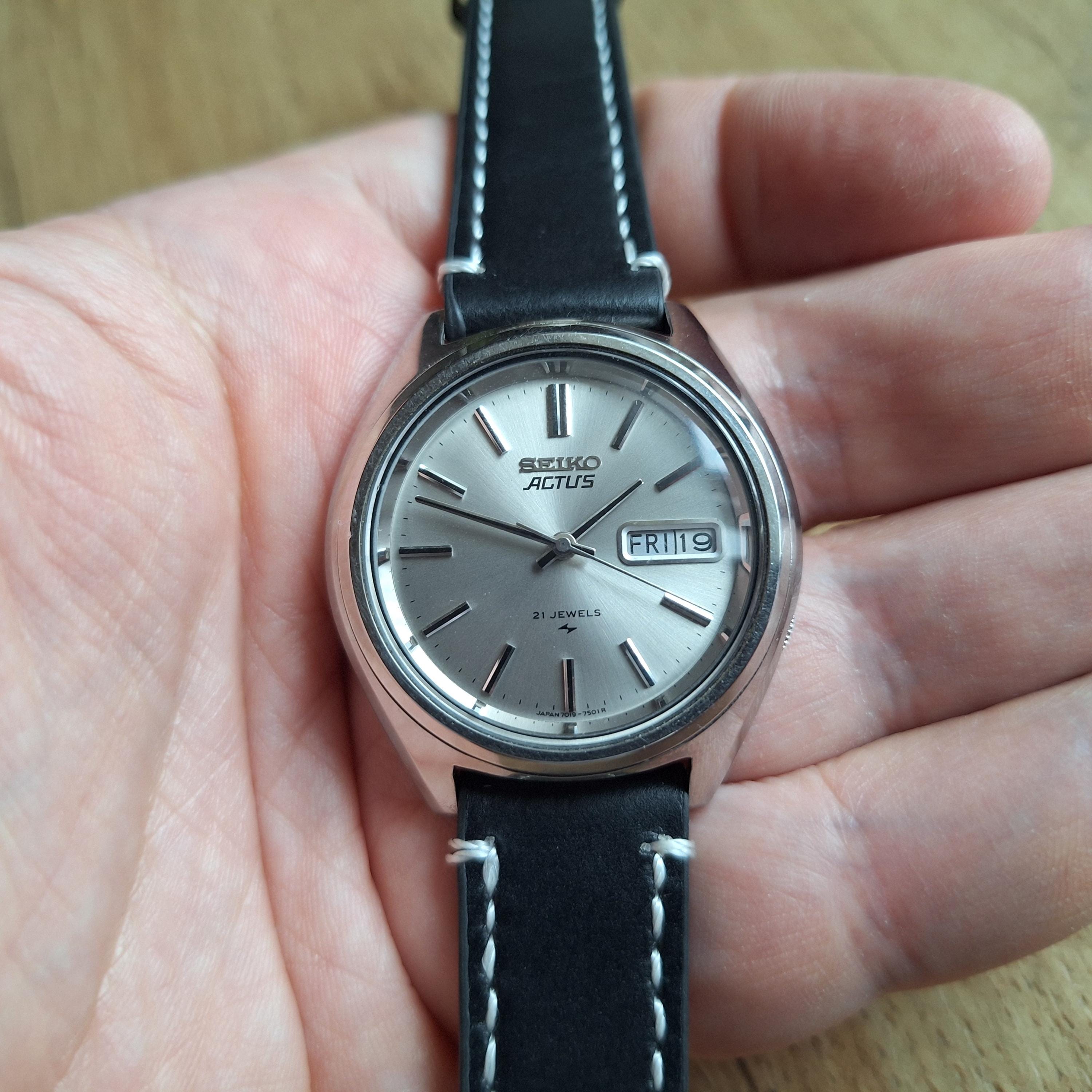 Rare SEIKO 5 Actus Ref. 7019-7070, Vintage Classic Japan Watch