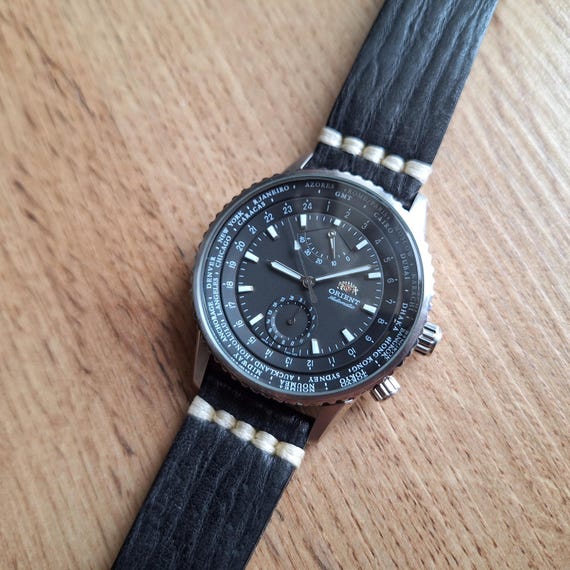 ORIENT キングマスター　ワールドタイム　パワーリザーブ ORIENT キングマスター ワールドタイム パワーリザーブ