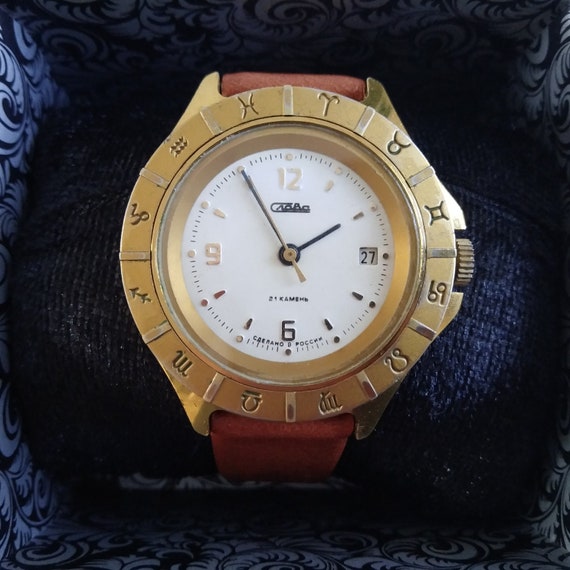 Slava Zodiaс Horoscope watch, Mechanical Watch, Go