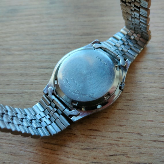 Rare Seiko 5 watch, Blue watch, Automatic watch, … - image 9