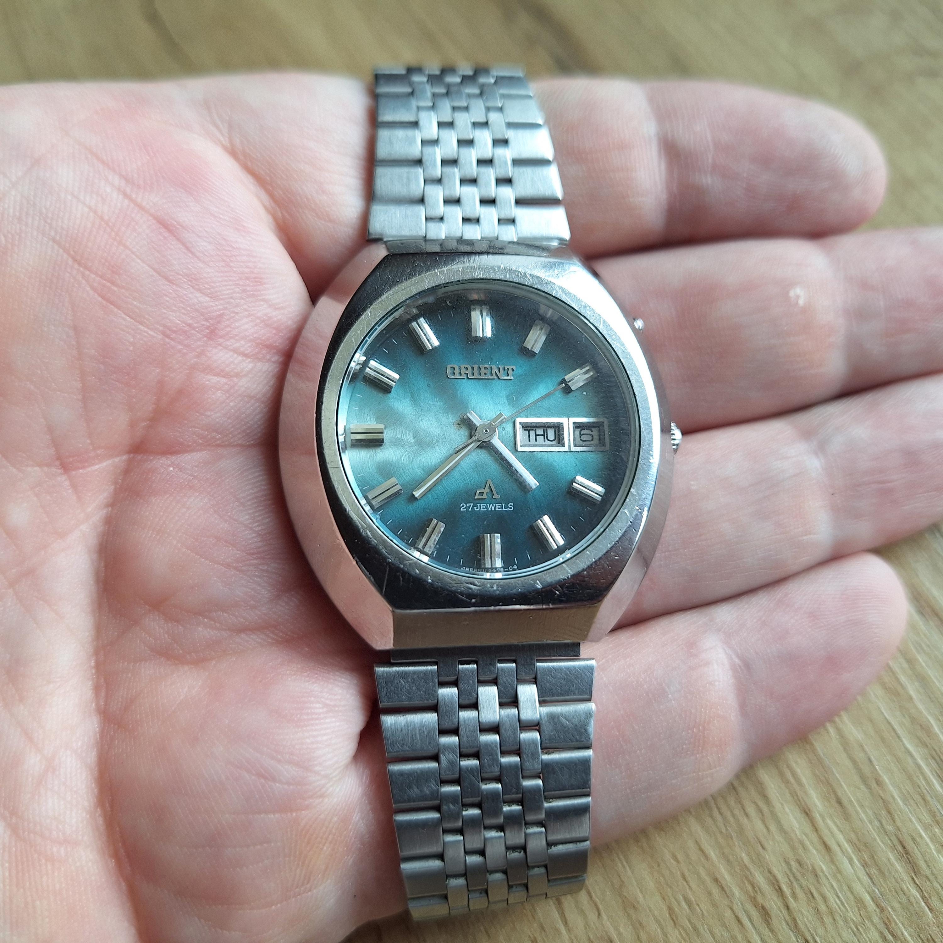 ORIENT 自動巻き腕時計 クロノエース メキシカン文字盤 オリエント