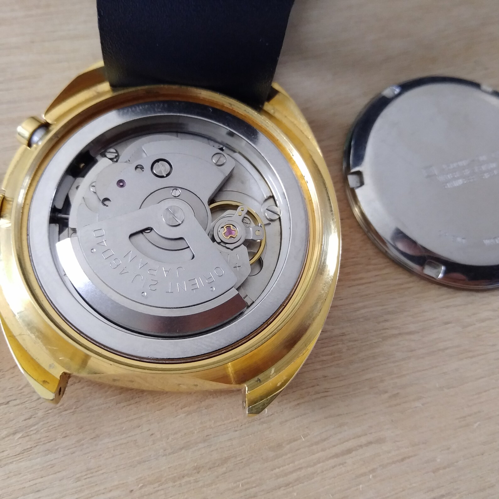 vintage orient perpetual calendar automatic watch