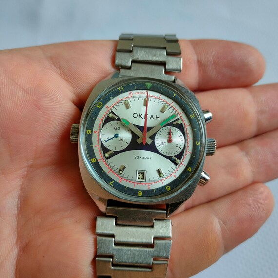 POLJOT Chronograph OKEAN Uhr Poljot Sturmanskie Poljot 3133 | Etsy  Österreich