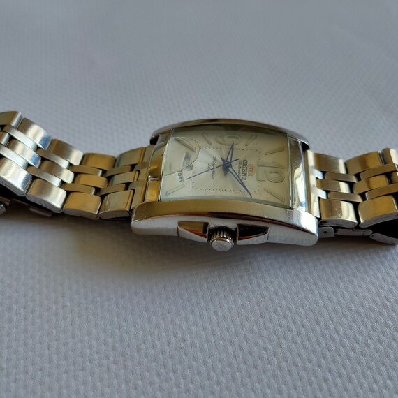 Large Orient watch, white watch, Automatic Watch,… - image 7