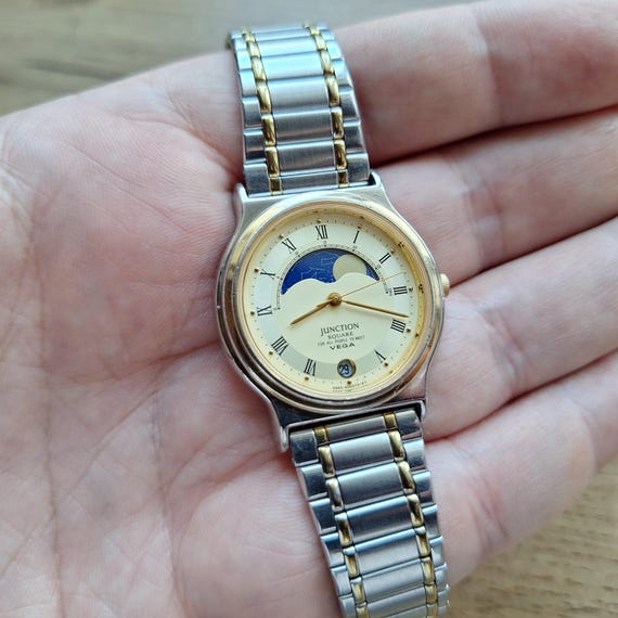 Citizen Vega Junction Square Quartz Watch With Moon Phases