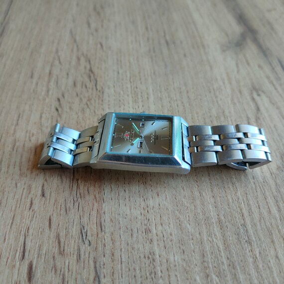 Square Orient watch, Automatic mechanical watch, … - image 7