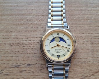 Citizen Vega Junction Square Quartz Watch With Moon Phases