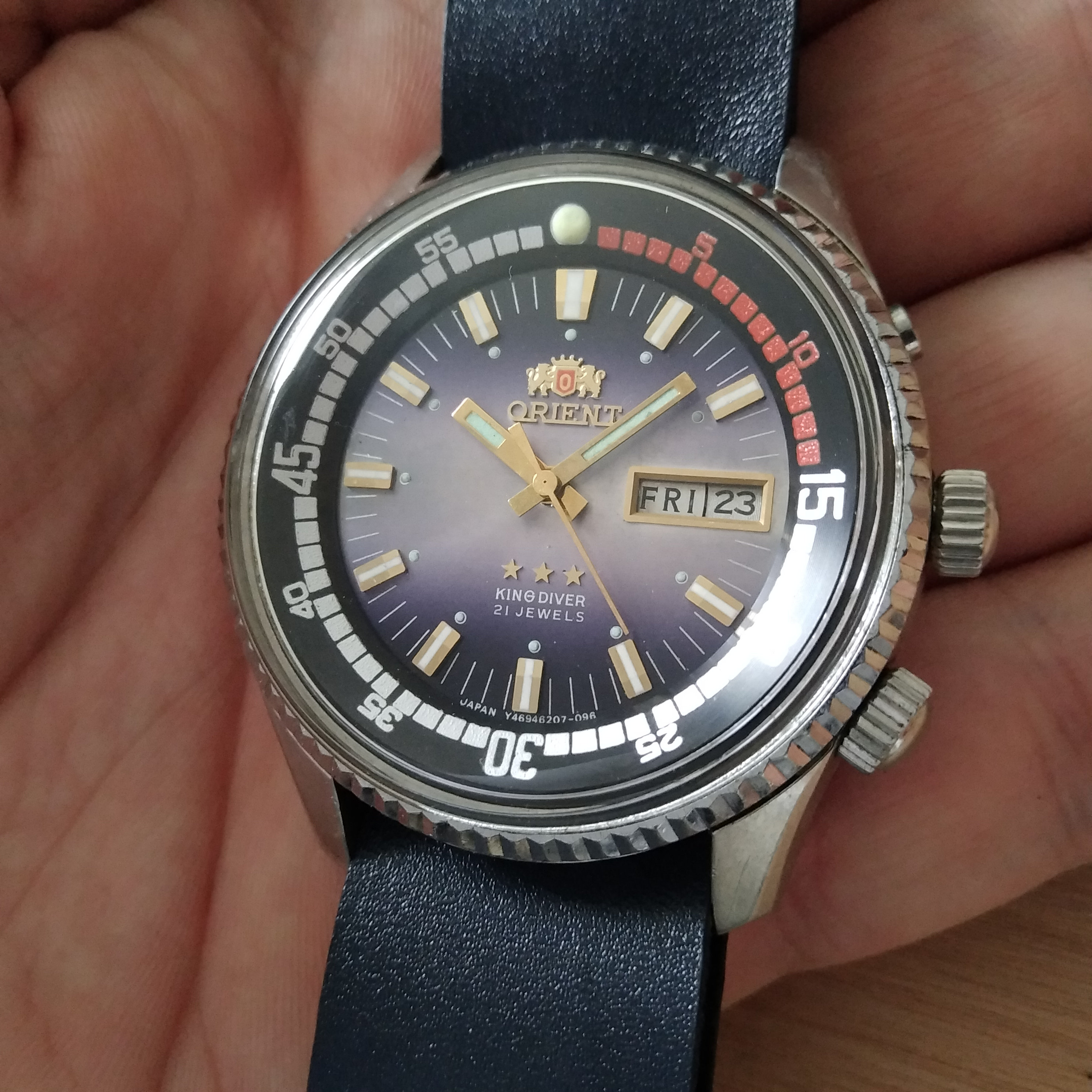 Vintage Orient King Diver, Mechanical Automatic Watch, Japan Watch