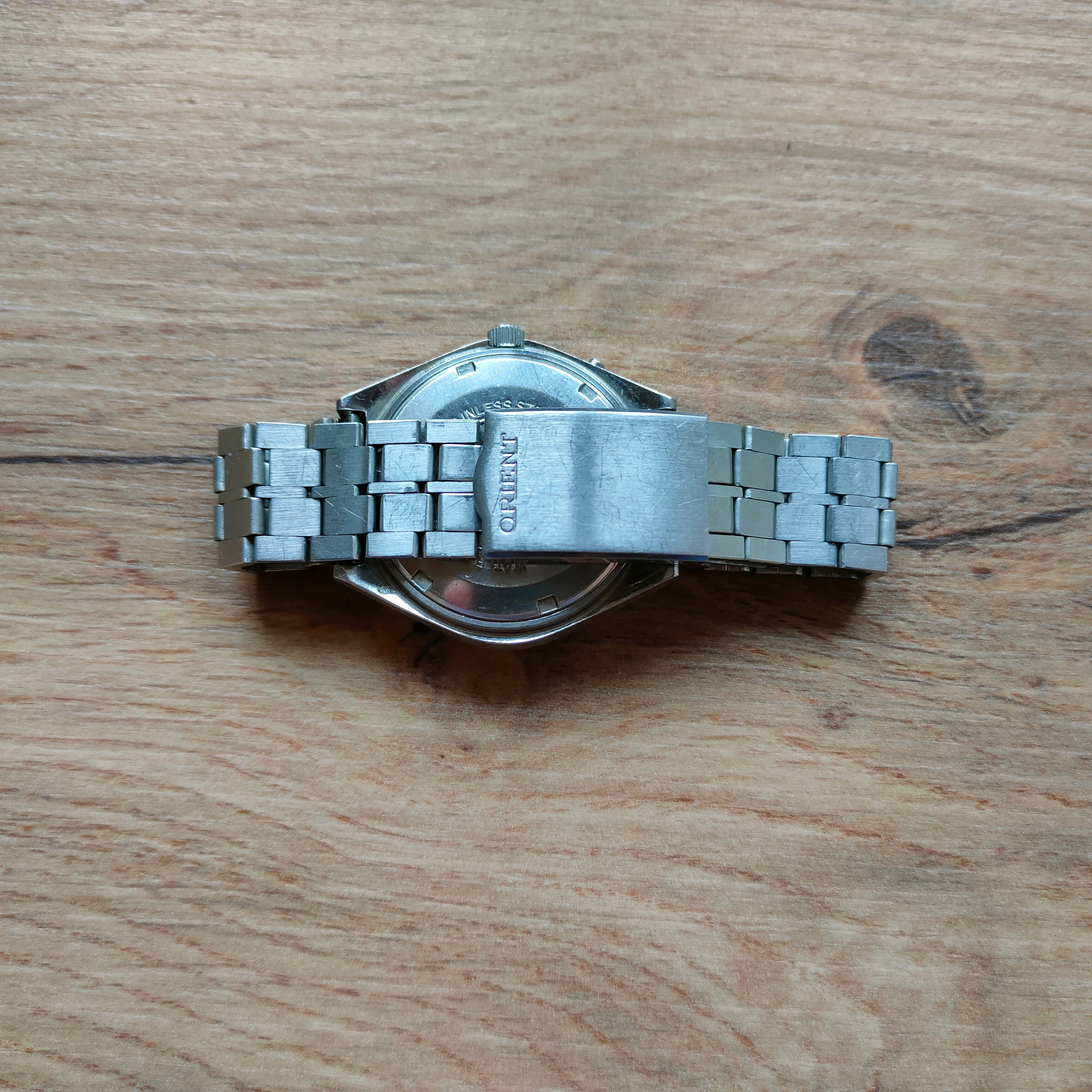 超レアなオリエント クロノエース メキシカンブルー、機械式自動巻き