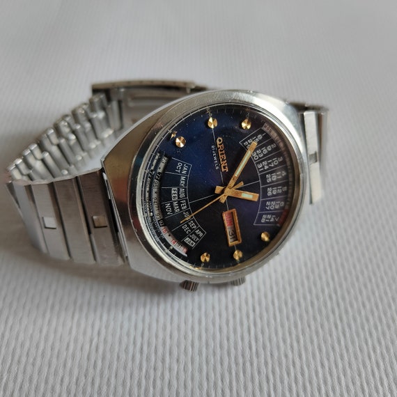 Relojes orient años 70 sale