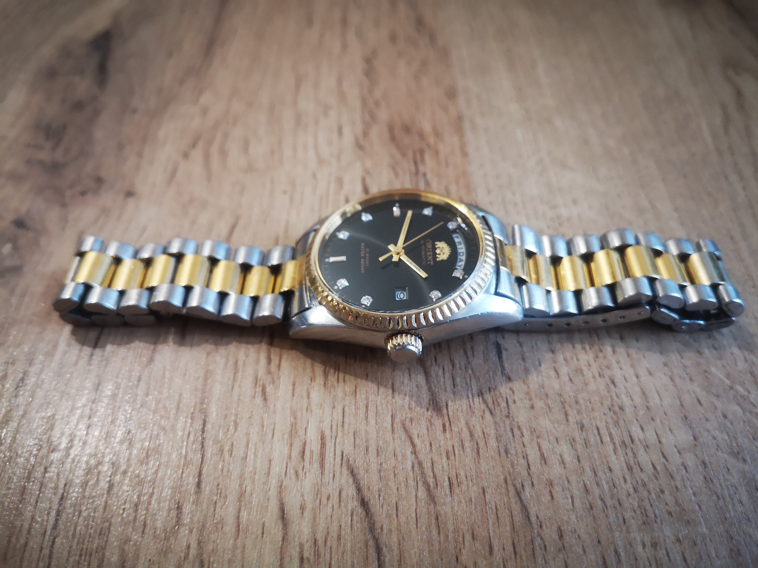 Vintage Orient PRESIDENT Watch Day Date Orient Day Date Watch