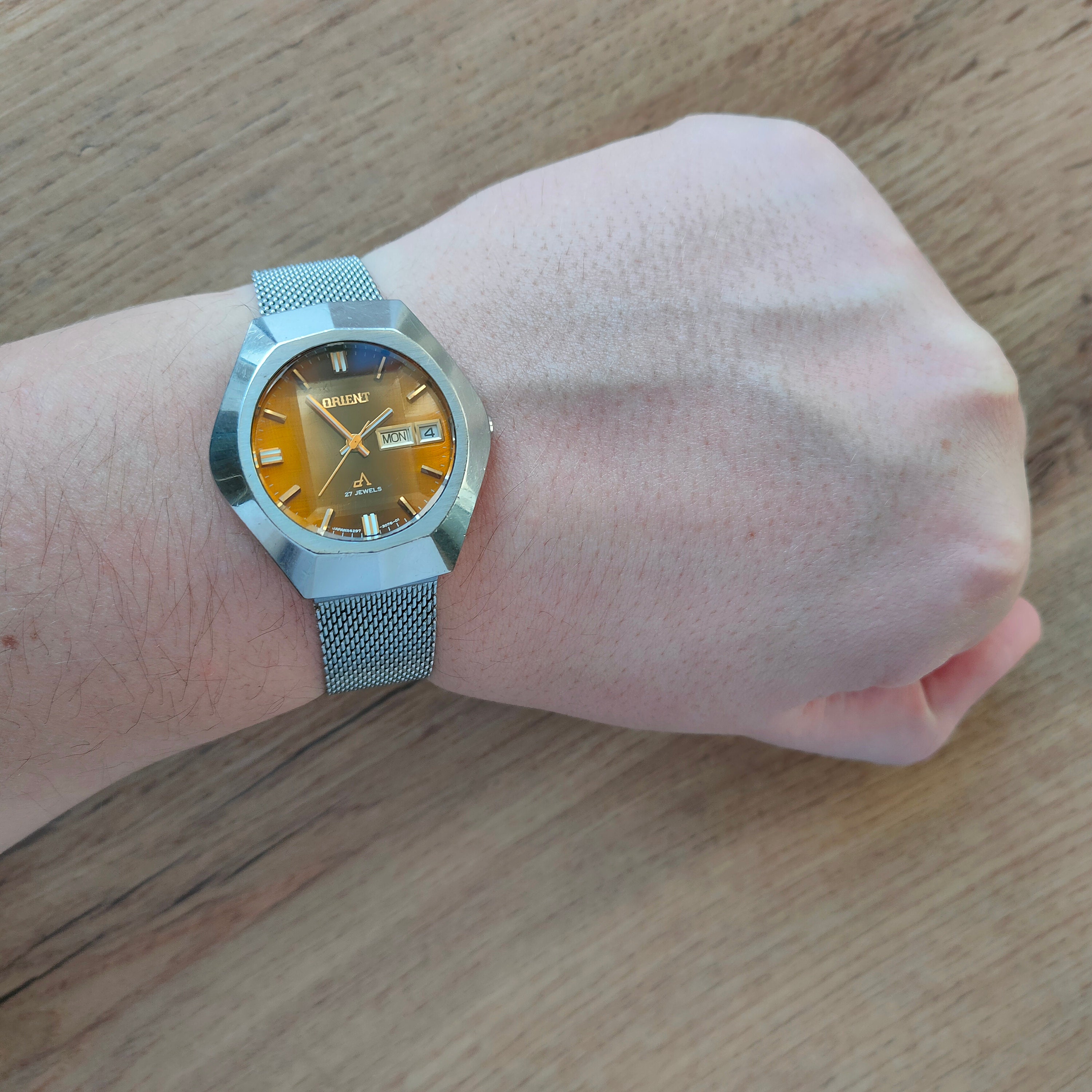 超レアなオリエント クロノエース メキシカン、機械式自動巻き