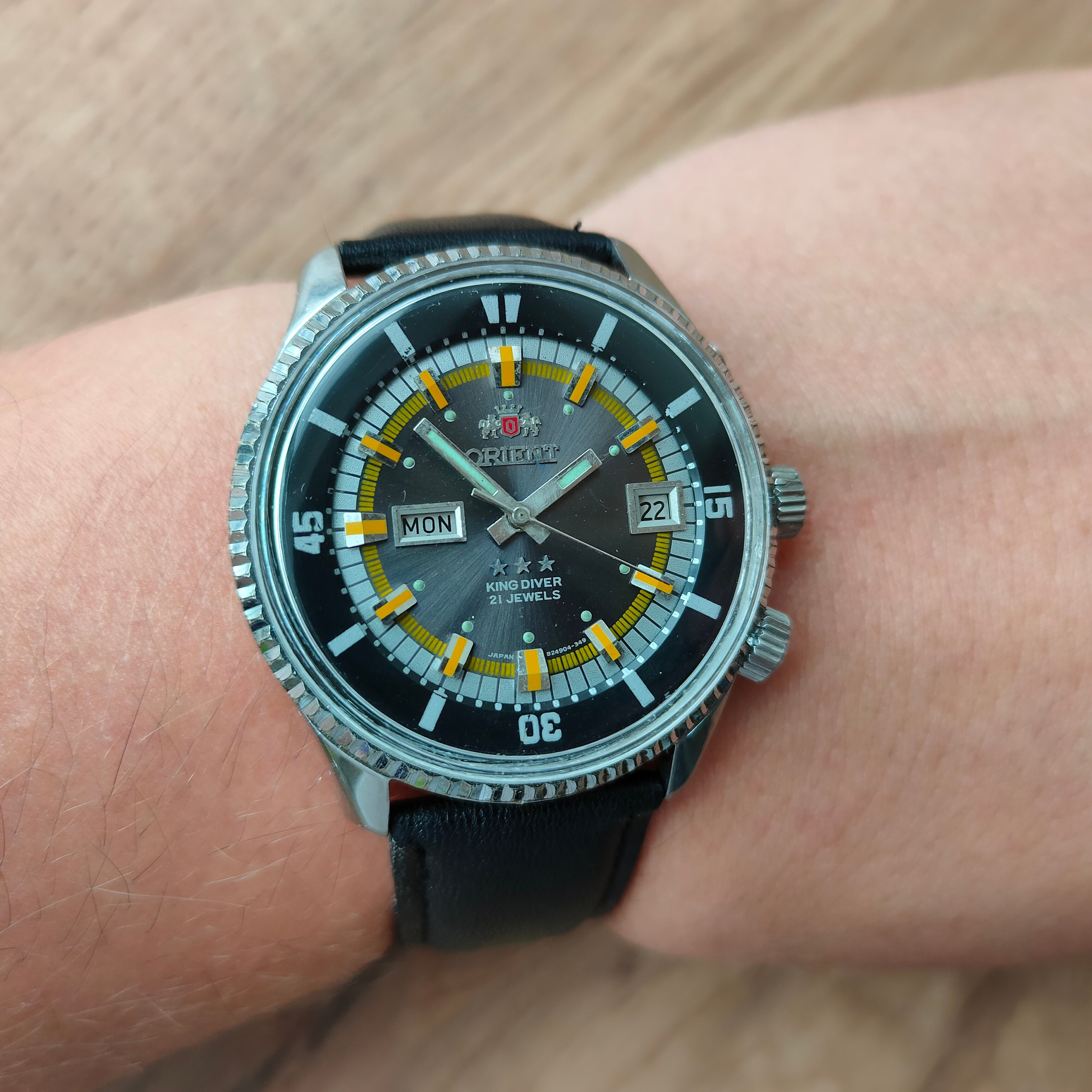 Ultra Rare Vintage Orient King Diver, Rare Model From 70s