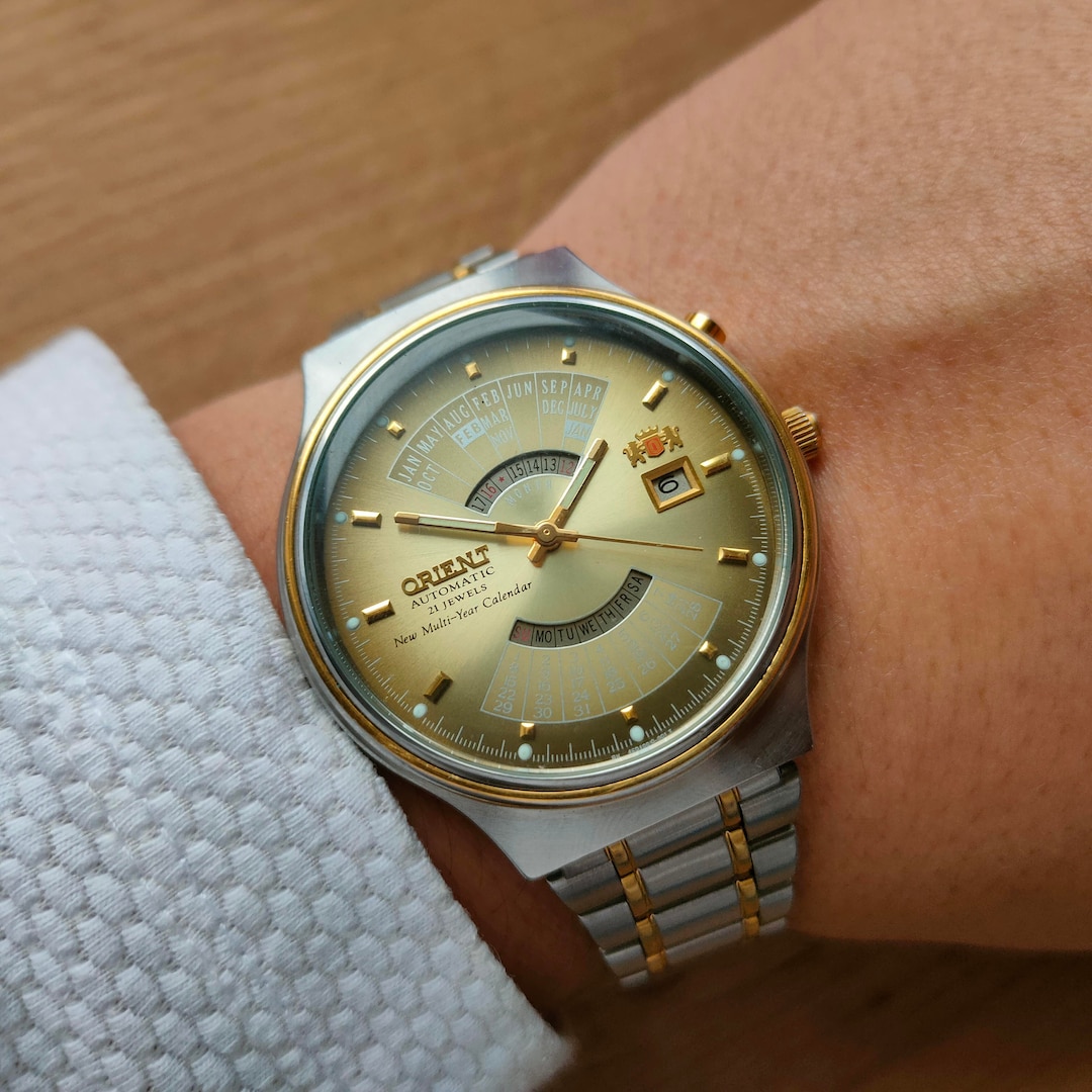 Buy Vintage College Orient, Automatic Watch, Perpetual Calendar