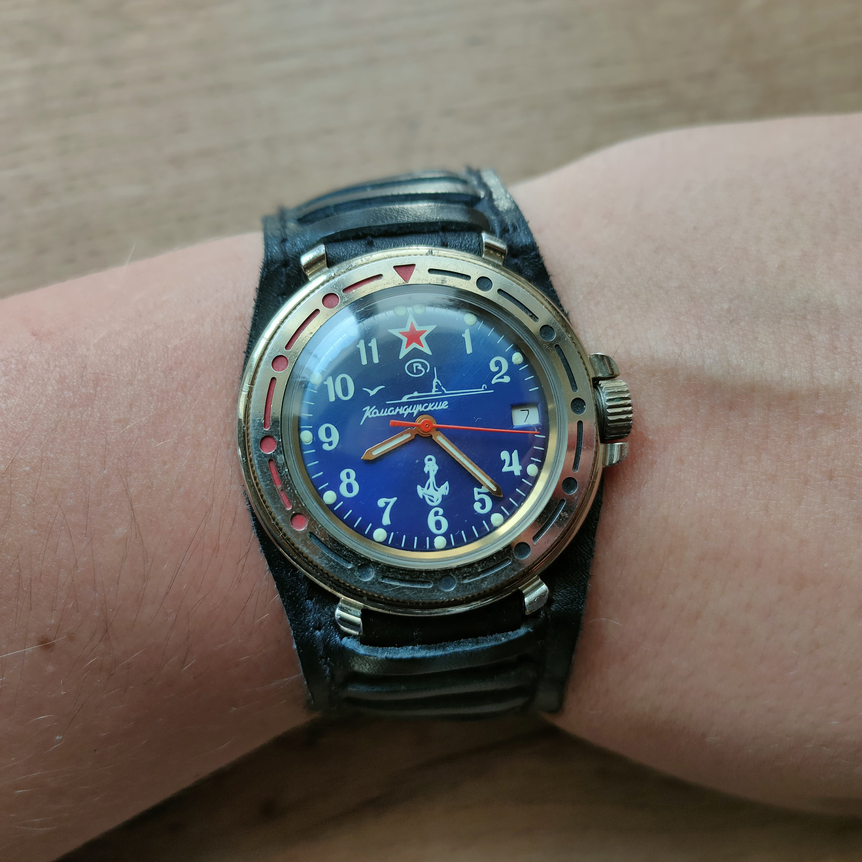 Soviet Watch WOSTOK Komandirskie Vostok Commander Vostok