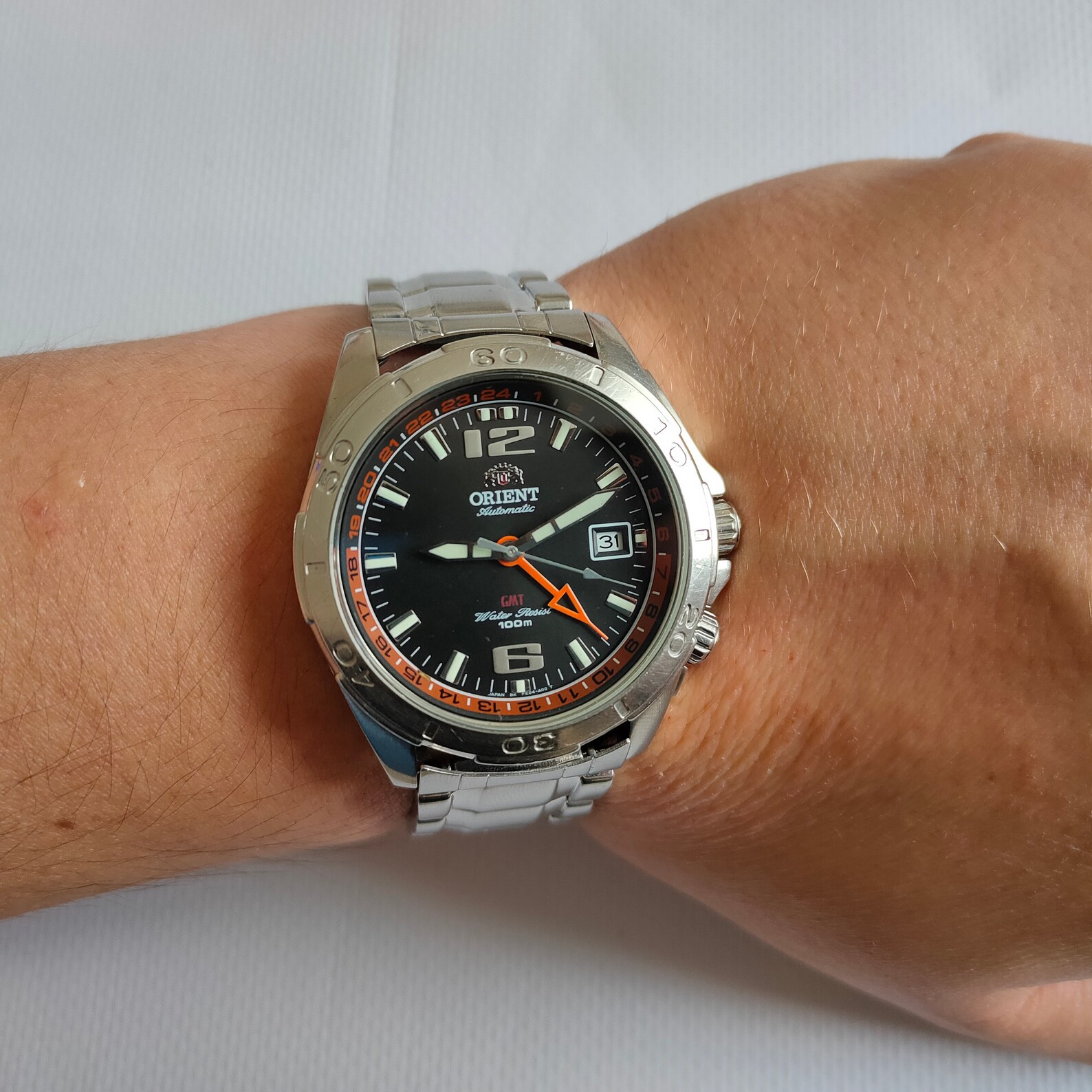 Rare Orient 24h GMT Watch Automatic Watch Black Dial Etsy UK