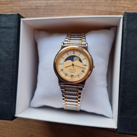Citizen Vega Junction Square Quartz Watch With Real Moon Phases