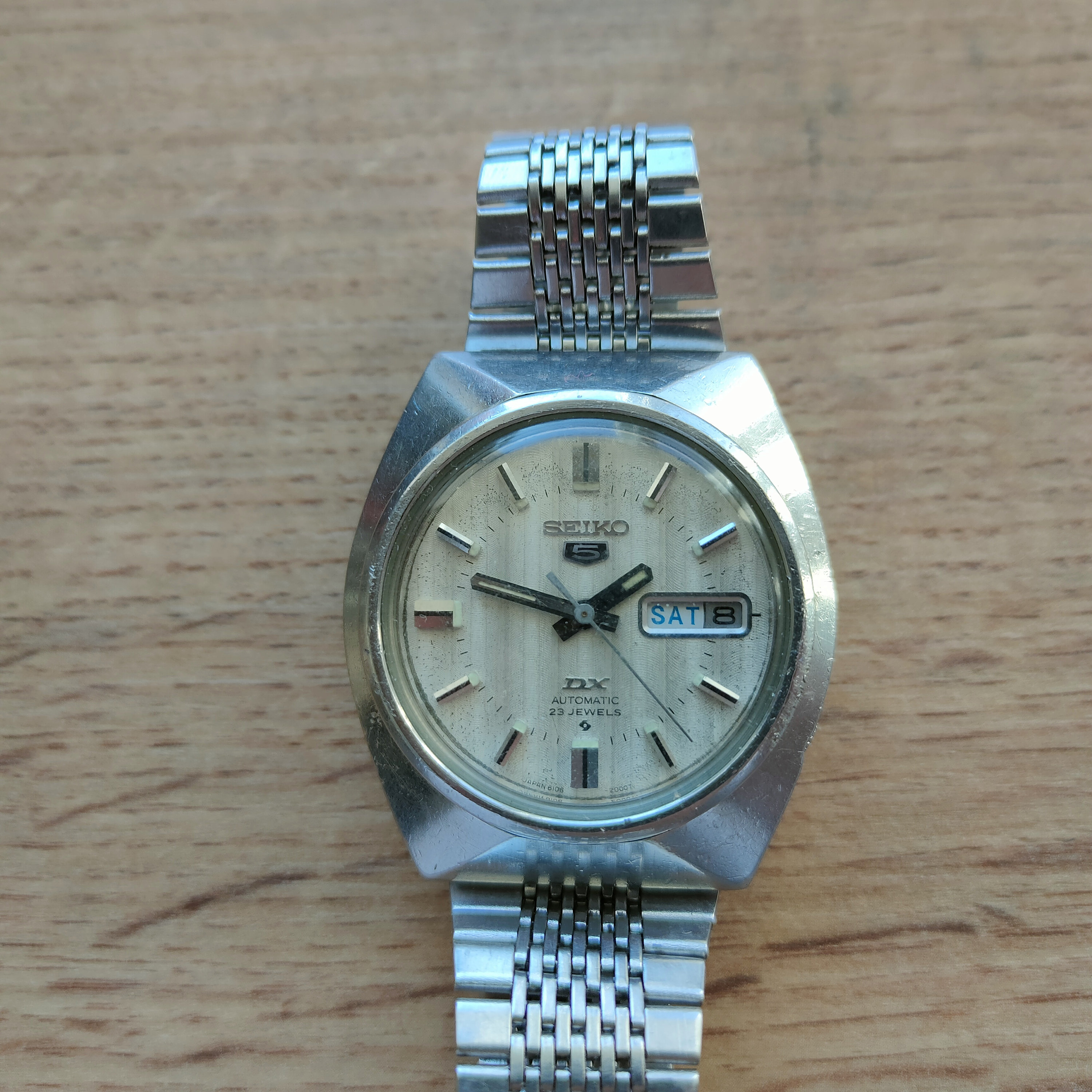 Seiko 5 dx automatic 23 best sale jewels