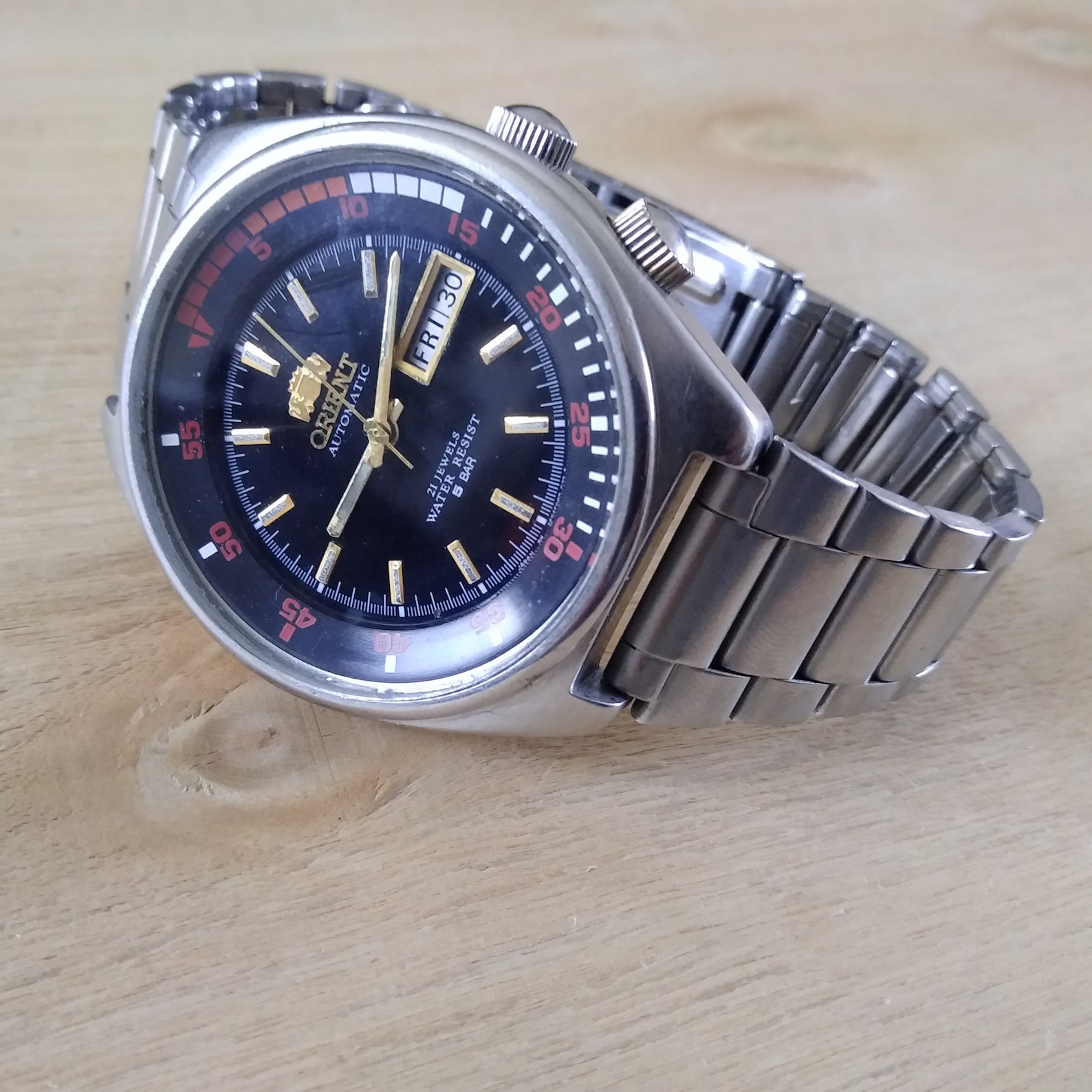 Vintage Orient Watch Automatic Watch Japan Watch Mechanical Etsy