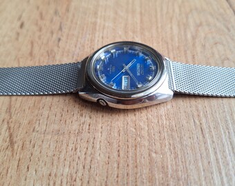 Seiko 5 Actus SS Watch, Seiko 6106-7520 Vintage Classic Japan