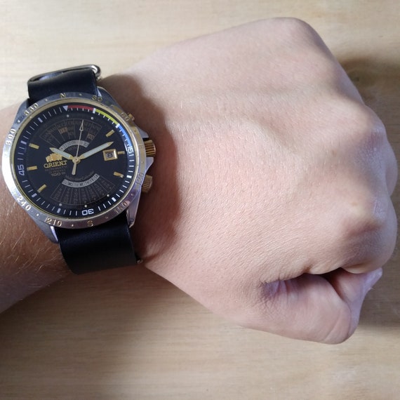 ORIENT AT Ｗrist Watch 自動巻き 腕時計 Amazon.com: Orient Automatic Watch, Mechanical, Made in Japan
