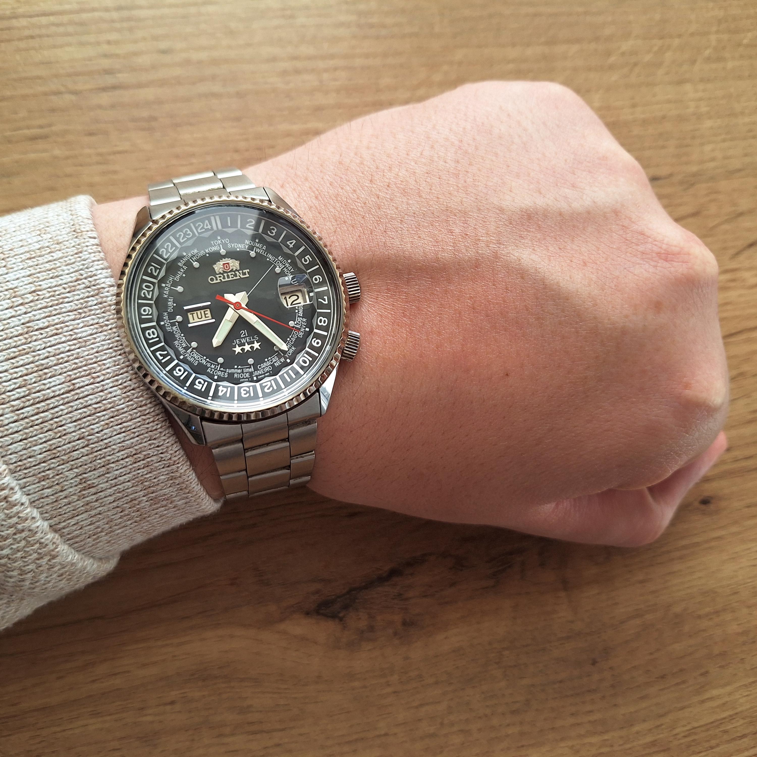 1970年代製 ORIENT オリエント ワールドダイバー ダイバーズウォッチ 1970年代製 ORIENT オリエント ワールドダイバー ダイバーズ