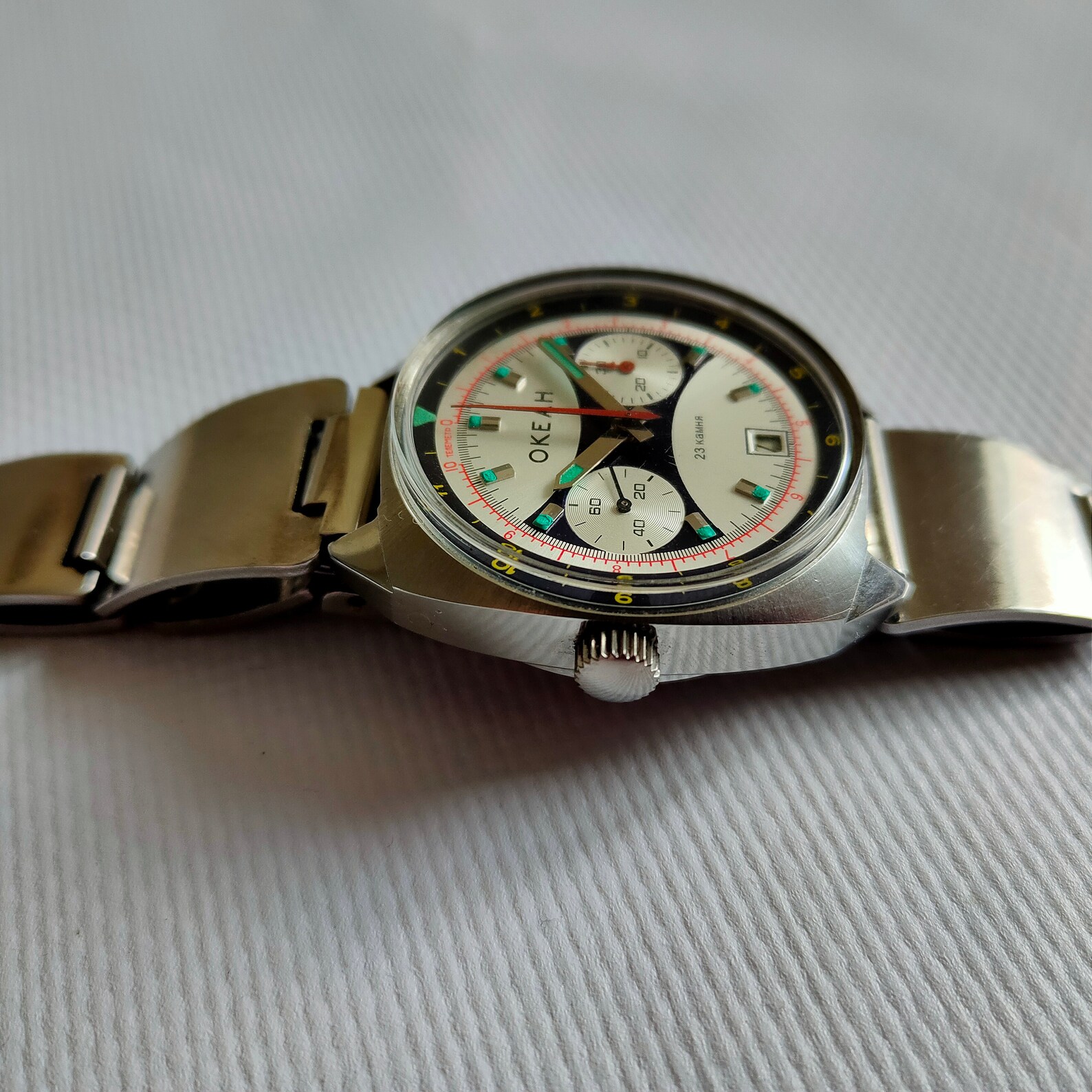 POLJOT Chronograph OKEAN watch poljot Sturmanskie poljot Etsy