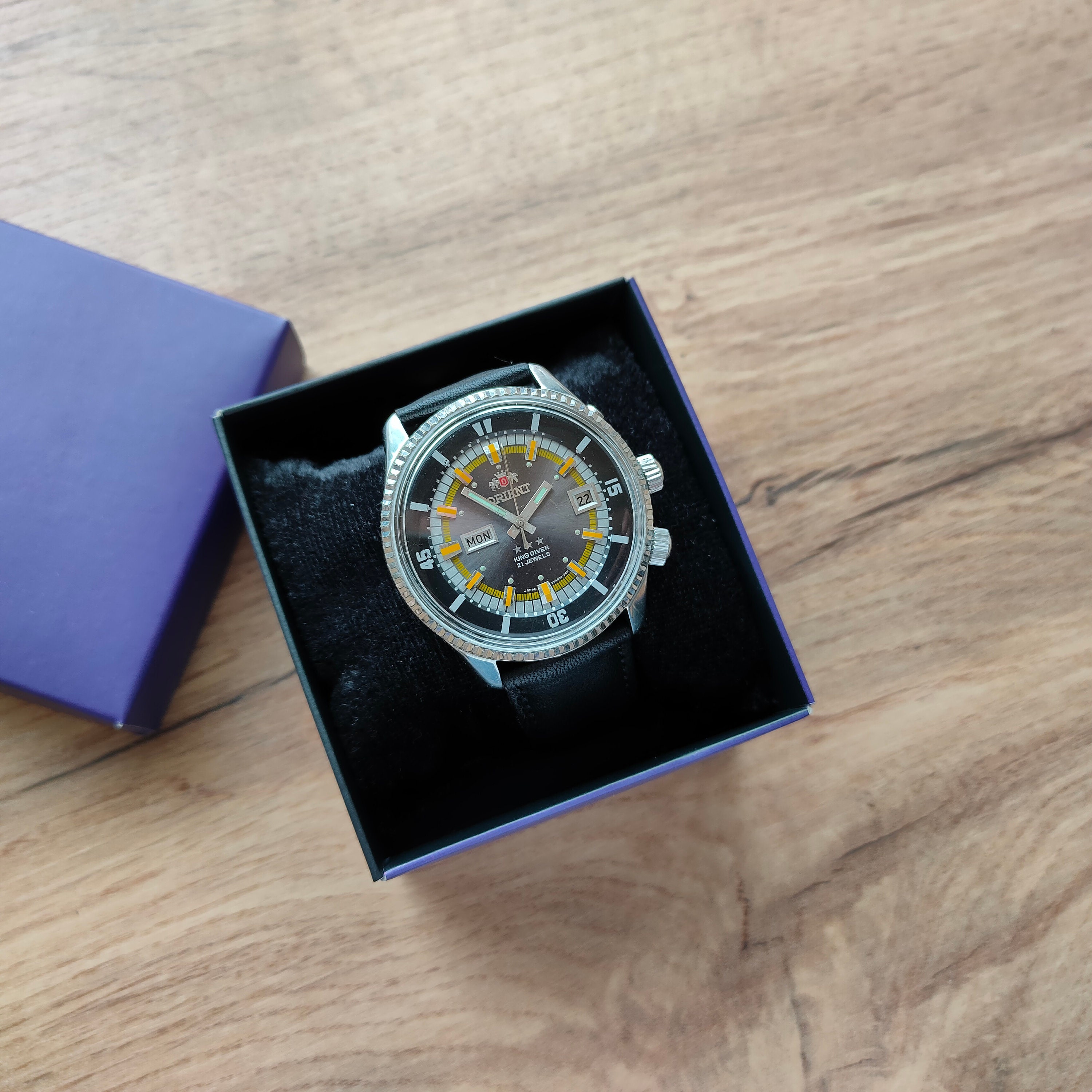 Ultra Rare Vintage Orient King Diver, Rare Model From 70s