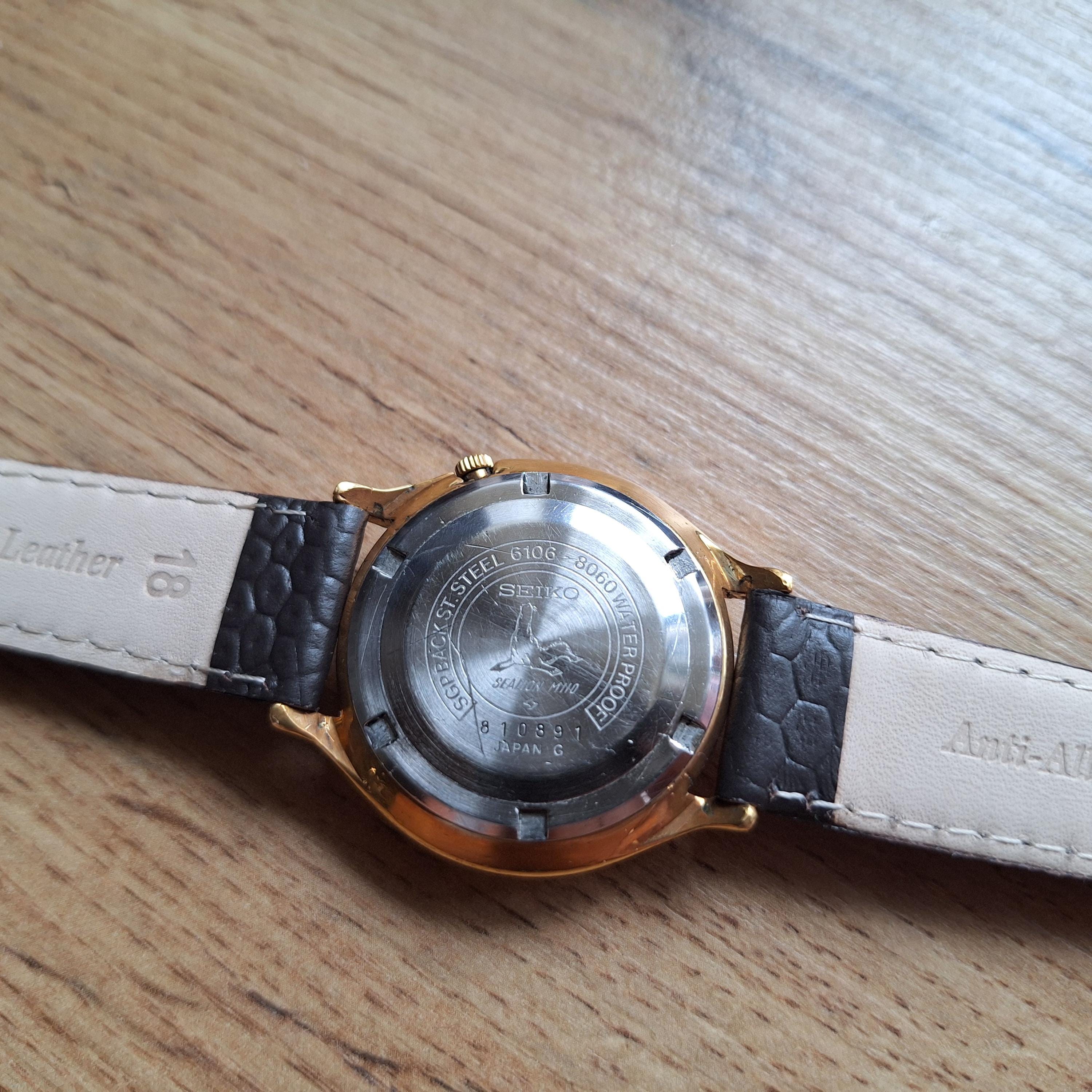 Rare SEIKO 5 DX Sealion M110 6106-8060, Vintage Rare Japan Watch