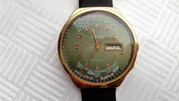 Raketa Au,"ROCKET" (Raketa), Gold Plated, wristwat