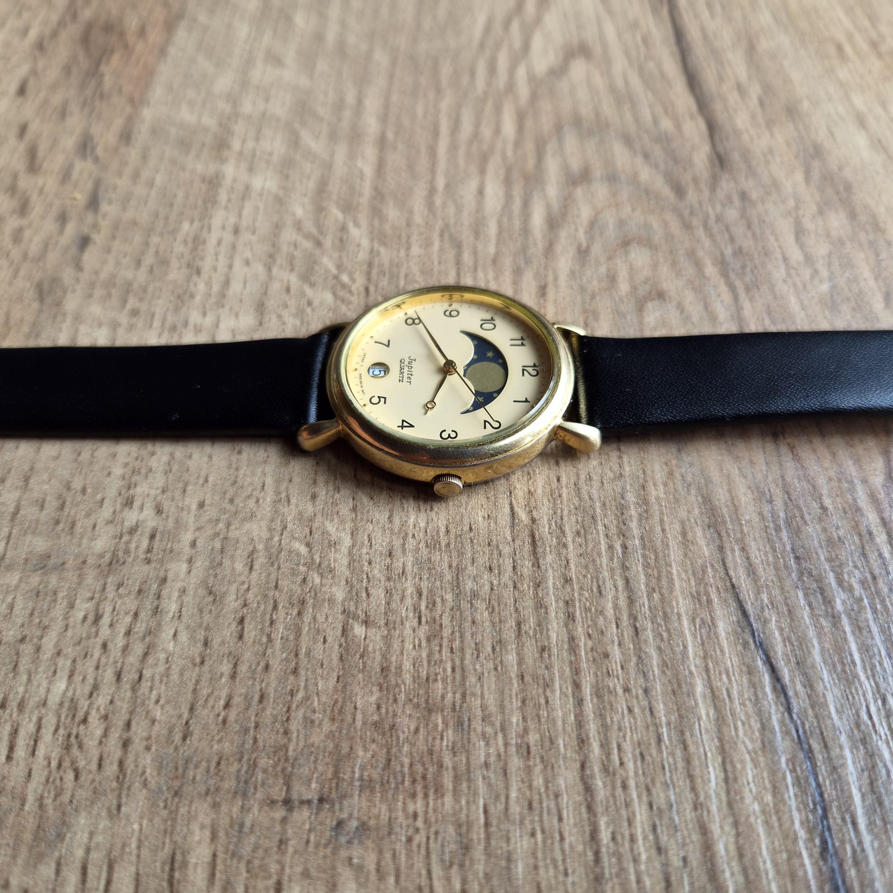 Orient Jupiter Watch With Moon Phases Calendar, Moon Watch